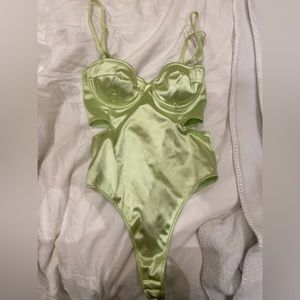Out from Under Cut out Bodysuit